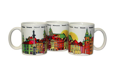 Painted Warsaw Mug