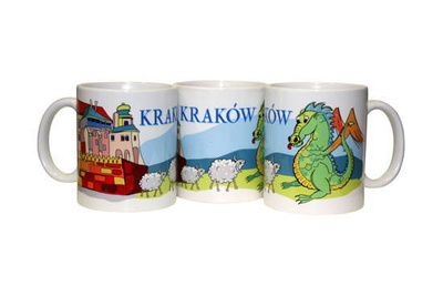 Mug with "Cracov Dragon"