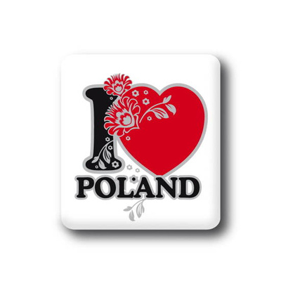MAGNET "I LOVE POLAND"