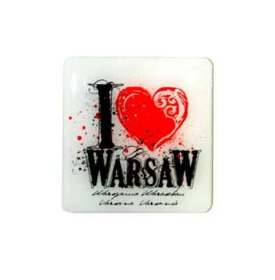 MAGNET "I LOVE WARSAW"