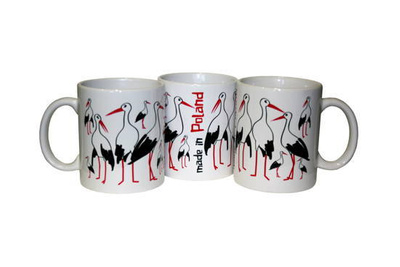 MUG "STORKS- MADE IN POLAND"