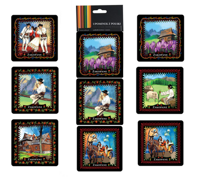 CORK COASTERS "Zakopane"