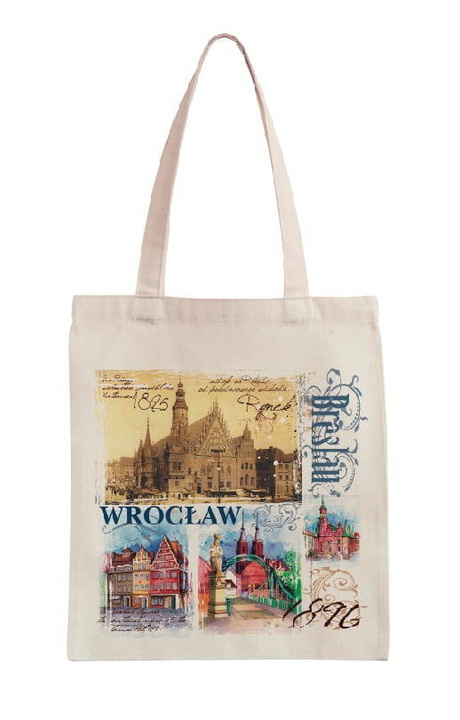 TORBA BAWEŁNIANA WROCŁAW "RETRO KOLOR"