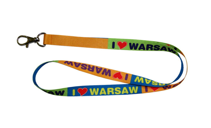 KEY STRAP "I LOVE WARSAW"
