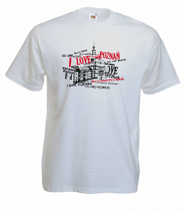 T-SHIRT "I LOVE POZNAŃ"