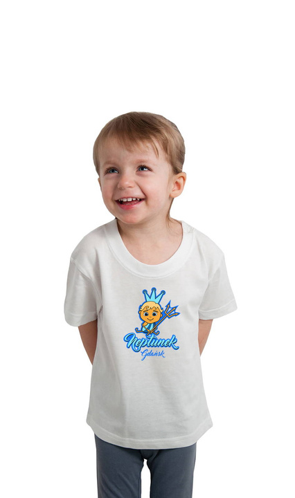 KOSZULKA"NEPTUNEK" JUNIOR BIAŁA