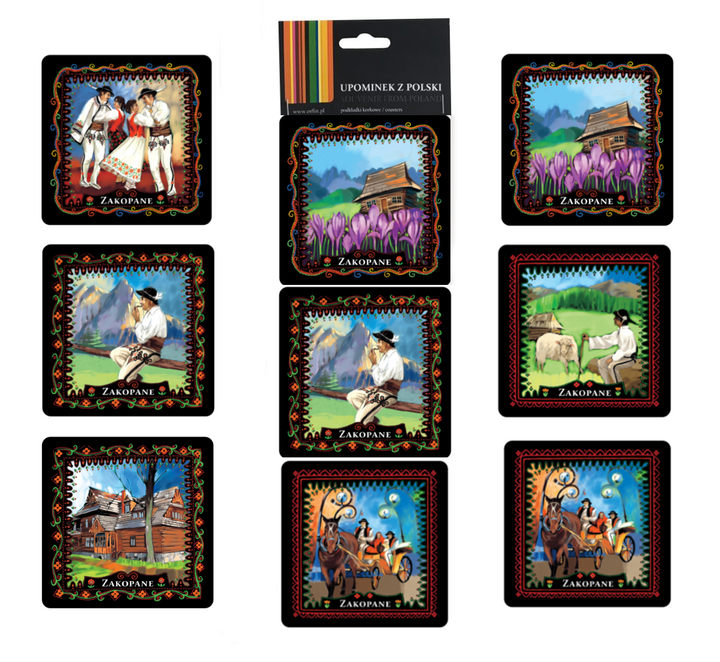 CORK COASTERS "Zakopane"