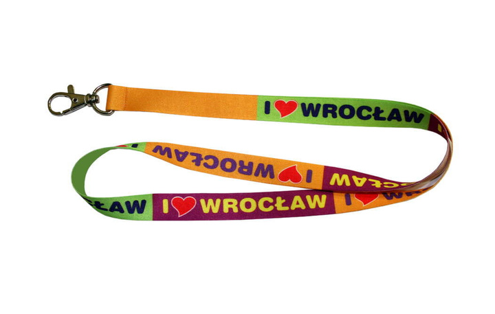 KEY STRAP "I LOVE WROCLAW"