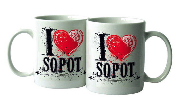 MUG "I ♥ SOPOT"