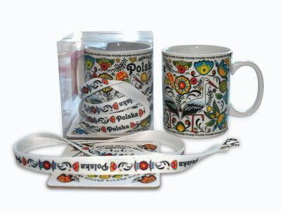 GIFT SET WITH FOLK DESIGN STORKS