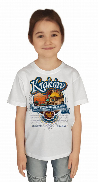 KOSZULKA"BAZYLIKA" JUNIOR BIAŁA