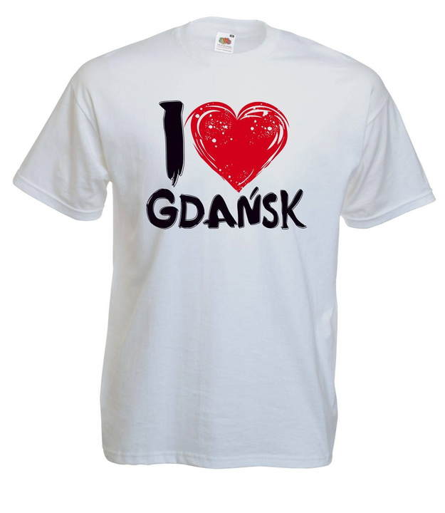 KOSZULKA I LOVE GDAŃSK (SERCE)
