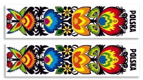 Double Folk Bookmark with a notebook