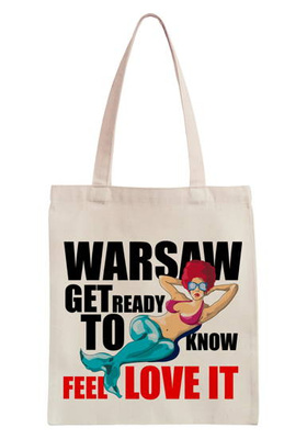 Torba bawełniana WARSZAWA GET READY...