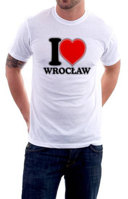 KOSZULKA "I LOVE WROCLAW"